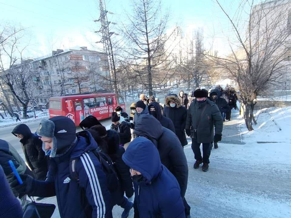 Шествие в Хабаровске 26.12